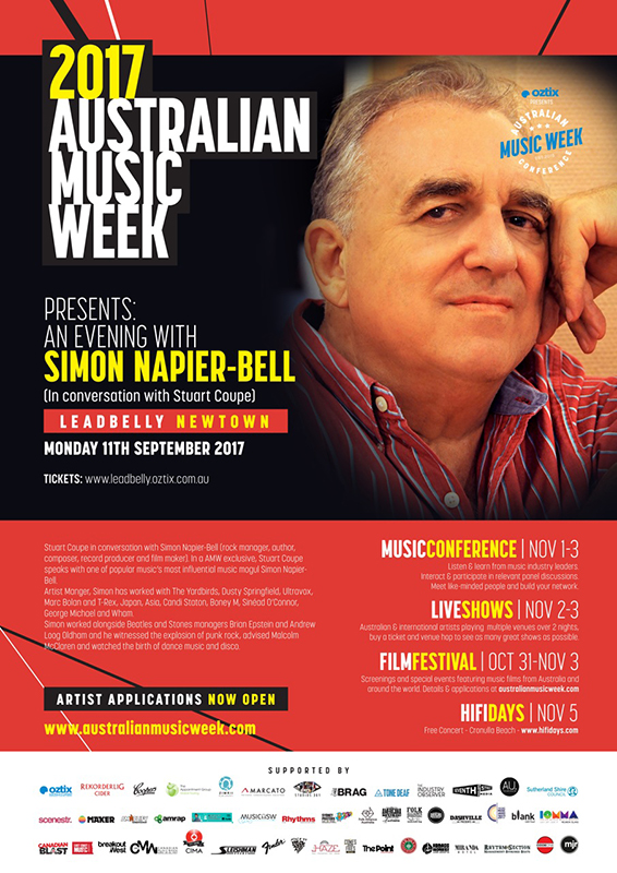 AMW Presents: An Evening With Simon Napier-Bell  - blog post image