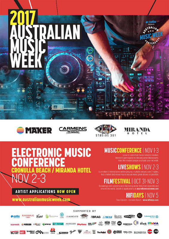 Australian Music Week Returns! - blog post image 